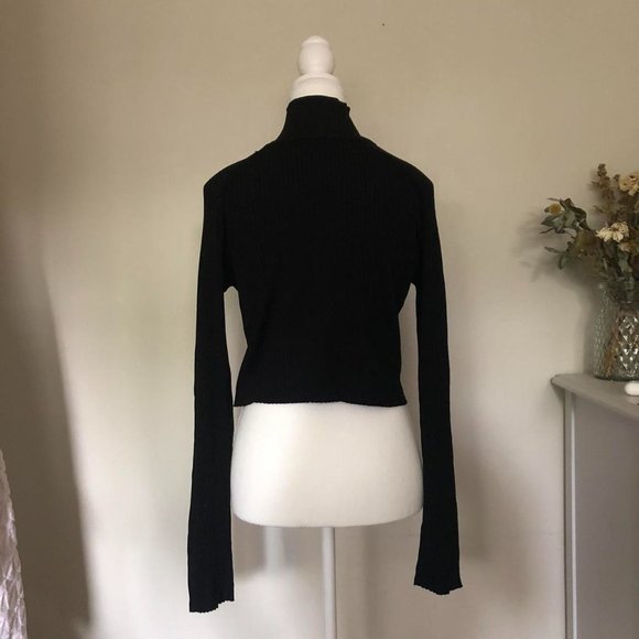 Zara black turtleneck sweater - Picture 2 of 4